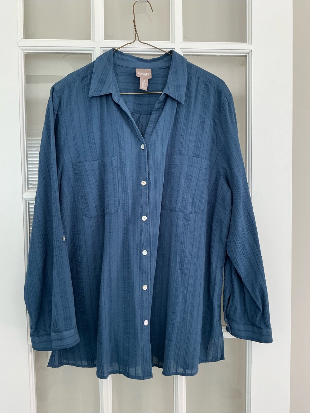 Chico’s summer blouse 3